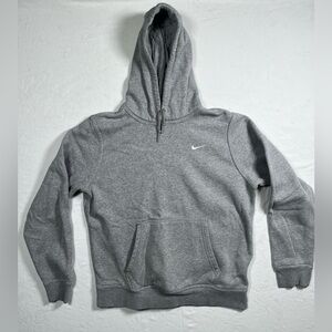 Nike Gray Hooded Sweatshirt Unisex Size Large